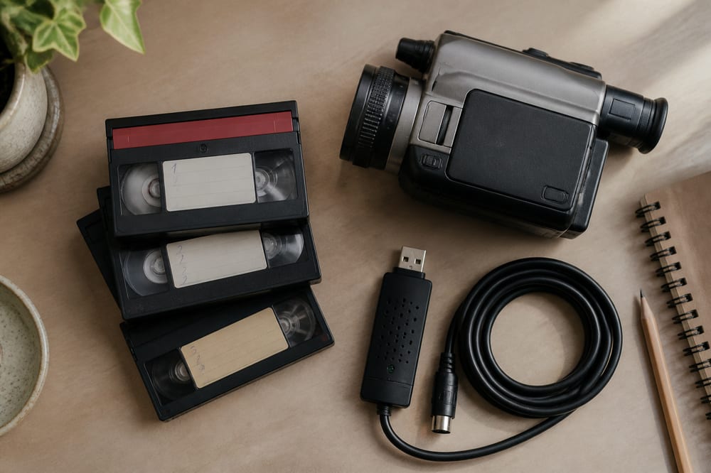 cassette Video8 et Hi8