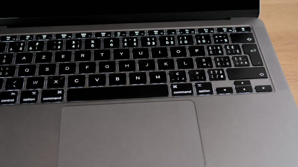 Clavier AZERTY sur MacBook Air: réglage, achat et remplacement