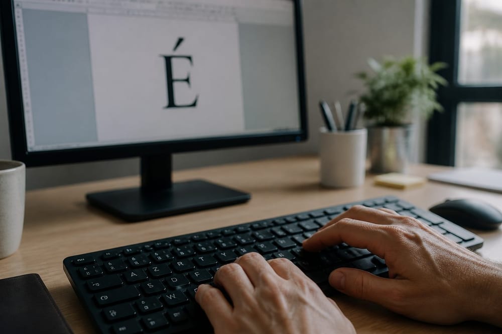 Faire un É majuscule : raccourcis pour Windows, Mac et mobile