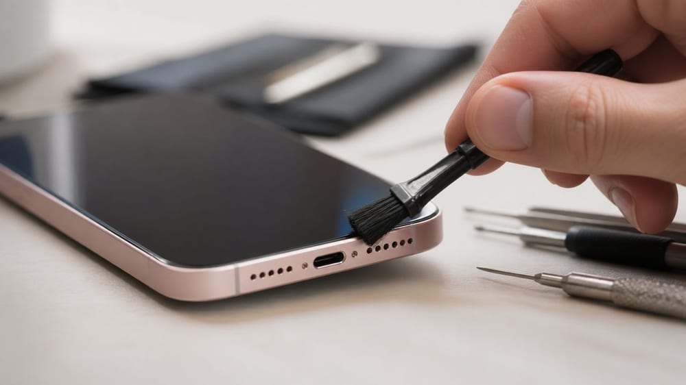 Haut-parleur iPhone 13: diagnostic, nettoyage et prix de remplacement