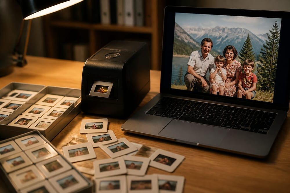 Numérisation diapositives : 7 repères fiables pour préserver vos images