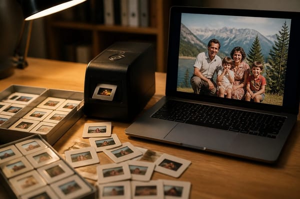 Numérisation diapositives : 7 repères fiables pour préserver vos images