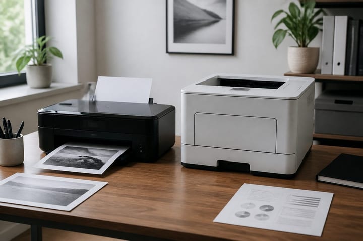 Imprimante jet d’encre ou laser : 9 critères pour choisir