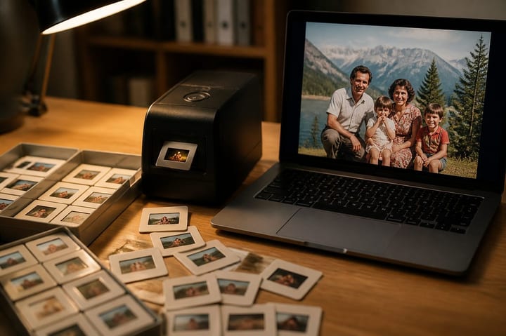 Numérisation diapositives : 7 repères fiables pour préserver vos images