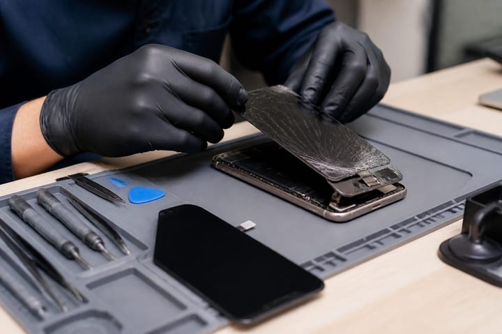 Réparation d’un écran d’iPhone : prix, options et précautions